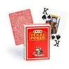 Image de Cartes Texas Poker 100% plastique (rouge)