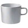 Image de A DI ALESSI AJM28/78 PLATEBOWLCUP TASSE À THÉ EN PORCELAINE BLANCHE SET DE 4 PIÈCES