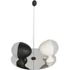Image de Alessi Lilliput, Moulin à poivre + moulin à sel, Blanc, Noir, Argent