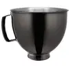 Image de 4.8L Décoratif Inox Artisan 5 Bols Kitchenaid Couleur: Noir brillant