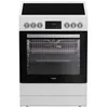 Image de Cuisinière vitrocéramique 72l 4 feux blanc Whirlpool W6V8LCSW