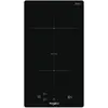 Image de Whirlpool WS Q0530 NE, Noir, Intégré, 28 cm, table de cuisson à induction, vitrocéramique, 2 zone(s), Plaque de cuisson, Noir