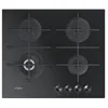 Image de Whirlpool GOWL 628/NB FR - Table de cuisson au gaz - 4 plaques de cuisson - Niche - largeur : 56 cm - profondeur : 49 cm - noir