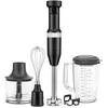 Image de Mixeur plongeant sans fil KitchenAid 5KHBV83EBM 180 W Noir