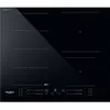 Image de Table induction, noir, 60cm, CleanProtect, 4 zones dont 1 zone flexible Flexiside de 4 inducteurs, Chef Control, 6eme Sens 4 fonctions automatiques par zone, acces direct par slider, 18 niveaux de puissance, 4 minuteurs, cadre neutre, cable fourni, 7200W