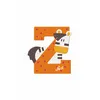 Image de Sevi animal lettre Z 10 cm orange