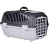 Image de Zolux Transporter GULLIVER 2 avec tambour en plastique gris clair / gris foncé (Chat, Chien), Transport d'animaux