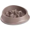 Image de Gamelle anti glouton Slow feeder 1 litre Taupe