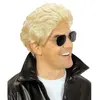 Image de Perruque Greaser blonde homme