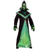 Image de Déguisement Alien Extraterrestre Martien Adulte Xl Vert 003984 W Widmann Milano Party Fashion XL - 003984 W WIDMANN MILANO Party Fashion