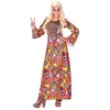 Image de déguisement hippie cool femme - m - multicolore - widmann 06542