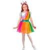 Image de Déguisement Licorne colorée - 5/7 ans