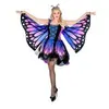 Image de déguisement papillon mystique ailes bicolore femme - s - multicolore - widmann 007591