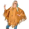 Image de Poncho daim style 70/80 mixte homme - femme