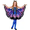 Image de Déguisement papillon - Bleu/rose - Fille - 4/6 ans (104 à 116 cm) WIDMANN