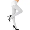 Image de Collants à paillettes blanches Réveillon du Nouvel An 40 Den white