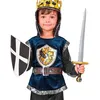 Image de CHEVALIER MEDIEVAL (manteau avec capuche, ceinture) 4-5 - 5/6 ans (110 à 116 cm) WIDMANN
