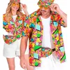 Image de Chemise mixte mode funk années 80 - Rose - L/XL WIDMANN