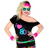 Image de T-shirt J'aime les années 80 Noir J'aime le Disco L/XL beige