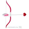 Image de Arc Et Fleche Cupidon - Rouge - Taille Unique