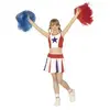 Image de Déguisement Cheerlearder - Enfant - 10/12 ans (140 à 152 cm) WIDMANN