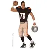 Image de Costume Footballeur Americain - Noir - M