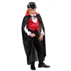 Image de Cape De Vampire Noir/Rouge - Enfant WIDMANN