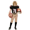Image de Deguisement Footballeur Americain Enfant - Noir - 140 cm
