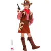 Image de Déguisement Cowgirl - 8/10 ans (128 à 140 cm) WIDMANN