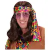 Image de Perruque hippie marron homme