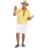 Image de Chemise Hawaïenne Jaune