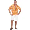 Image de Déguisement Chemise Hawaïenne - Orange - L WIDMANN
