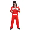 Image de déguisement survêt sport années 80 rouge homme - xl - rouge - widmann 73384