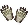 Image de 1 paire de gant squelette phosphorescent taille enfant deguisement halloween
