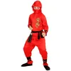 Image de Déguisement ninja rouge dragon - 4/5 ans