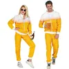 Image de déguisement survêtement bière pinte mousse adulte - xl - jaune - widmann 97194