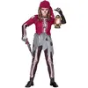 Image de Déguisement Squelette Pirate - Fille - 7/8 ans (122 à 128 cm) WIDMANN