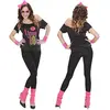 Image de Costume Tenue Fille Punk Disco Années 80 XL