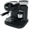 Image de Expresso Avec Broyeur Ariete 1318 0.8L 1080W 15Bar Mousseur à Lait Aluminium Noir