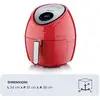 Image de Ariete Friteuse Airy XXL, Friteuse, Rouge