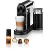 Image de De'Longhi EN330.M CitiZ Platinum & Milk, Machine à café à capsules, Noir