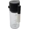 Image de De'Longhi DLSC028 Pot à lait moussant, Machine à café : accessoires, Noir, Transparent