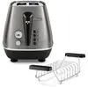 Image de De'Longhi CTIN2103.TB, Grille-pain, Argent