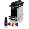 Image de De'Longhi Nespresso Pixie, Machine à café à capsules, Argent, Noir, Gris