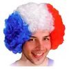 Image de Perruque Pop France Luxe - Tricolore - Taille Unique