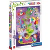 Image de Clementoni - 20180 - Glitter 104 pieces - Fairy Tales Time