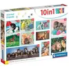 Image de Clementoni Puzzle Super Color 10in1 Amis des animaux (18 pièces)