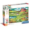 Image de Clementoni Puzzle Super Color The Animal Farm, 30 pièces. (30 pièces)