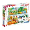 Image de Clementoni Puzzle des 4-in-1saisons 20/60/100/180 pièces