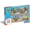 Image de Clementoni Puzzle Paw Patrol 4in1 (12 pièces)